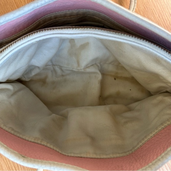 Pink Leather "Antonio Melani" Designer purse - Picture 5 of 7